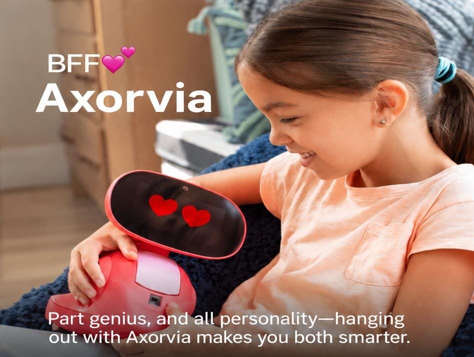 AI-Powered Smart Robot for Kids – Martian Red